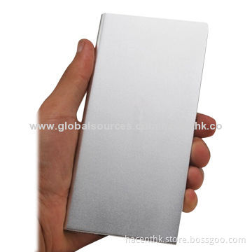 Aluminum 10,000mAh power bank for mobile phone